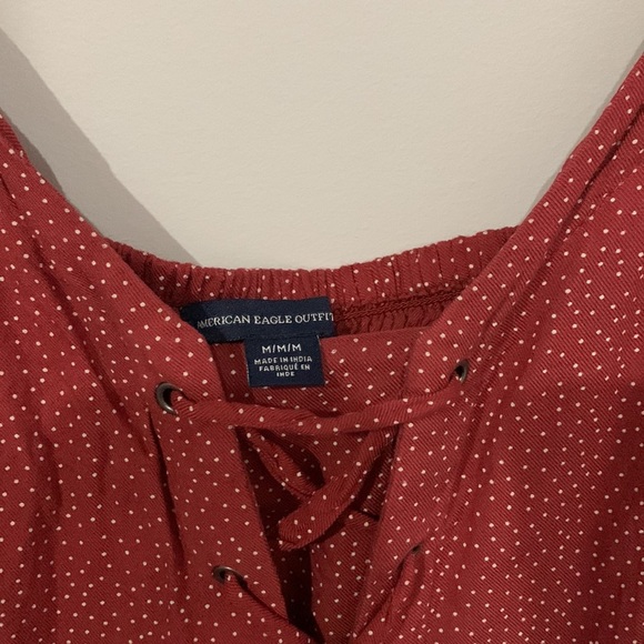 American Eagle Outfitters Romper, red/size M - Picture 5 of 5